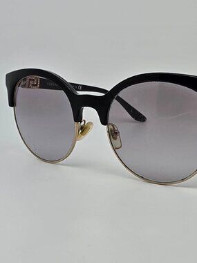 Versace Kids VK 2002 10025A Gold Metal Aviator Sunglasses Brown Mirror Lens Versace VK2002 Kids L (52 - 13) with Gold lenses and Gold  main image 3